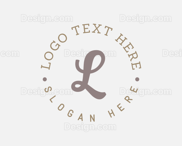 Luxury Brand Fashion Logo