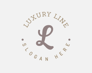 Luxury Brand Fashion logo design