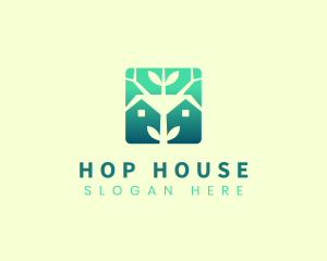  Tree House Garden logo design