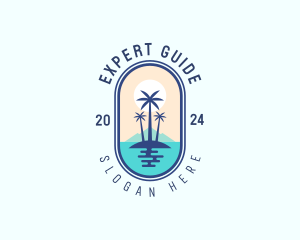 Sea Island Travel logo design