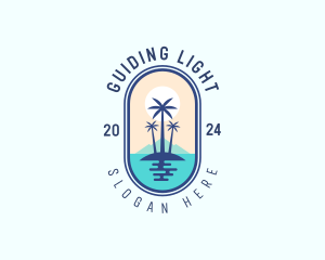 Sea Island Travel logo design