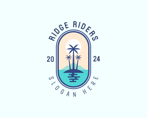 Sea Island Travel logo design