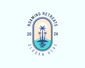 Sea Island Travel logo design