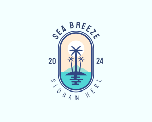 Sea Island Travel logo design