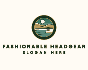 Valley Lakeside Badge logo design