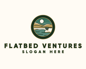 Valley Lakeside Badge logo design