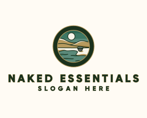 Valley Lakeside Badge logo design