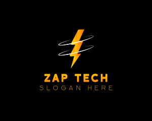 Lightning Energy Bolt logo design