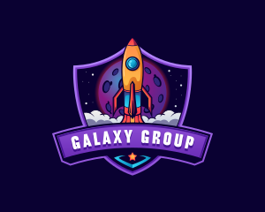 Planet Rocket Galaxy logo