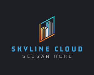 Building City Skyline logo design