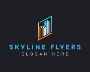 Building City Skyline logo design