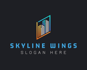 Building City Skyline logo design