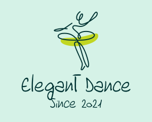 Ballet Dancer Studio logo design