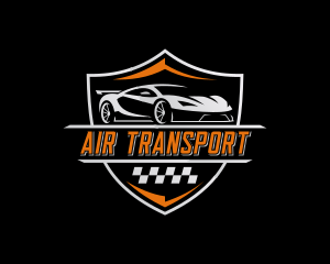 Car Shield Transport logo design