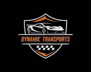 Car Shield Transport logo design