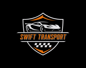 Car Shield Transport logo design