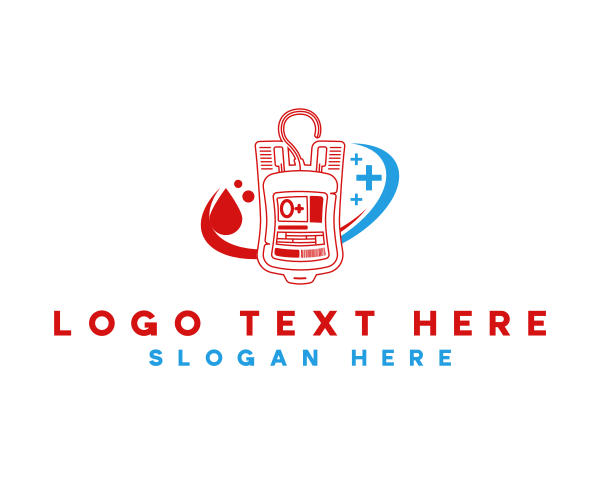 Blood logo example 1