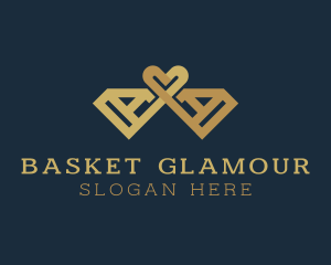 Love Diamond Jewelry logo design