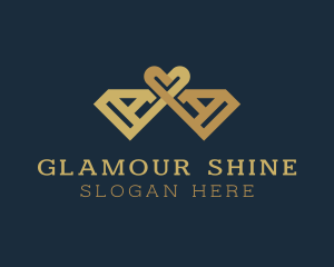 Love Diamond Jewelry logo design