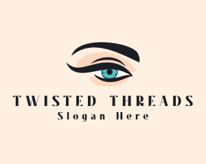 Beauty Eyelash & Eyebrow logo design