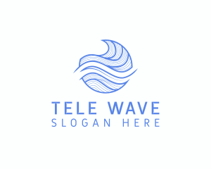 Beach Wave Travel logo design