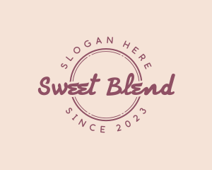 Sweet Dessert Shop logo design