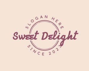 Sweet Dessert Shop logo design