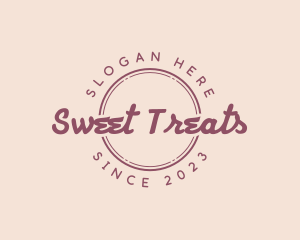Sweet Dessert Shop logo design