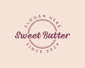 Sweet Dessert Shop logo design