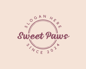 Sweet Dessert Shop logo design