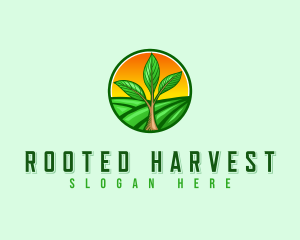 Tree Agriculture Landscaping logo design