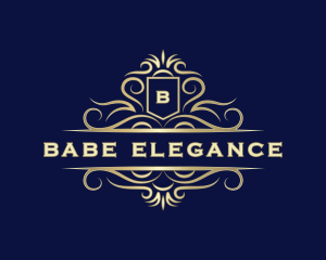 Deluxe Decorative Luxury logo design