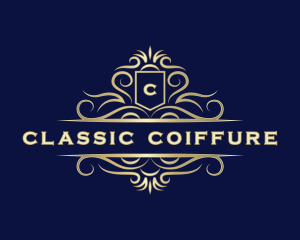 Deluxe Decorative Luxury logo design