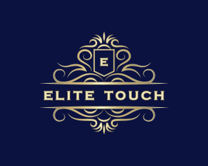 Deluxe Decorative Luxury logo design