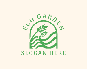 Nature Lawn Gardening logo design