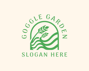 Nature Lawn Gardening logo design