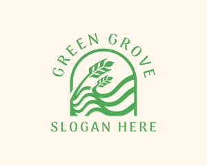 Nature Lawn Gardening logo design