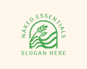 Nature Lawn Gardening logo design