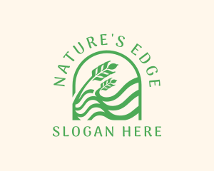 Nature Lawn Gardening logo design