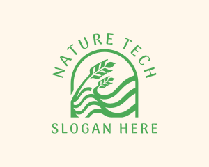 Nature Lawn Gardening logo design