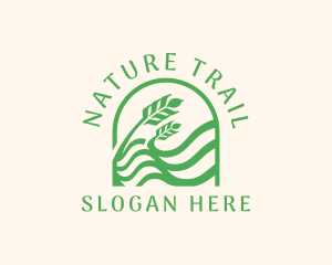 Nature Lawn Gardening logo design