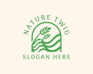 Nature Lawn Gardening logo design