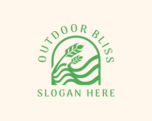 Nature Lawn Gardening logo design