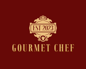 Gourmet Chef Restaurant logo design