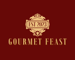 Gourmet Chef Restaurant logo design