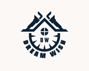 Handyman Wrench Repair logo design