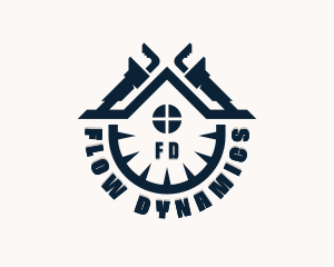 Handyman Wrench Repair logo design