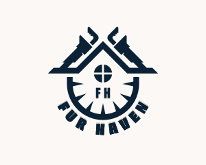 Handyman Wrench Repair logo design