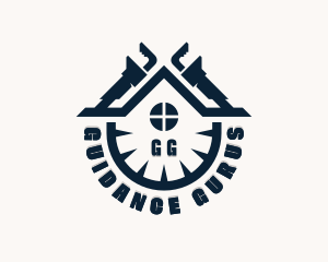 Handyman Wrench Repair logo design