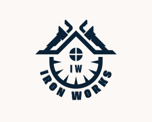 Handyman Wrench Repair logo design